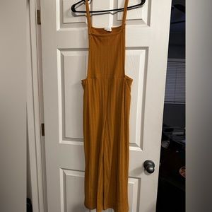mustard yellow jumpsuit
